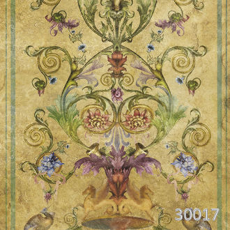 Фриз с птицами и орнаментом