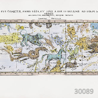 Старинная карта созвездий