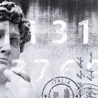 Коллаж с лицом Давида