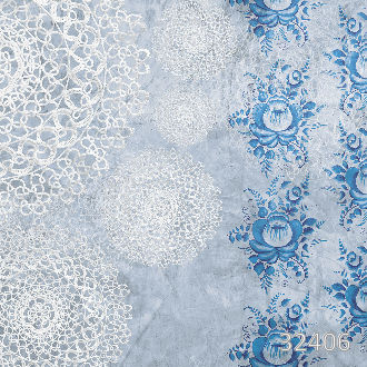 Кружевная гжель