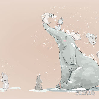 Слоник и зайки 2