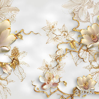 Золотые цветы