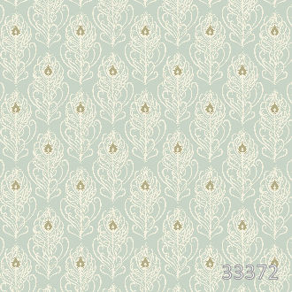 Peacock feather green