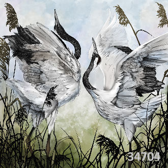 Танцующие журавли