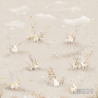 Полянка с кроликами