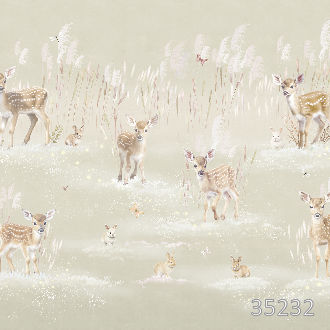 Утро среди золотых колосьев